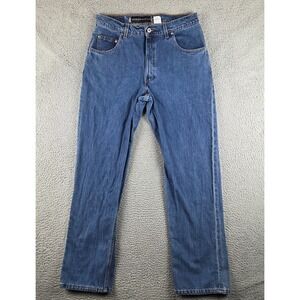 Vintage Levis SilverTab Jeans Mens 36x34 (33x33) Blue Straight Relaxed Y2K